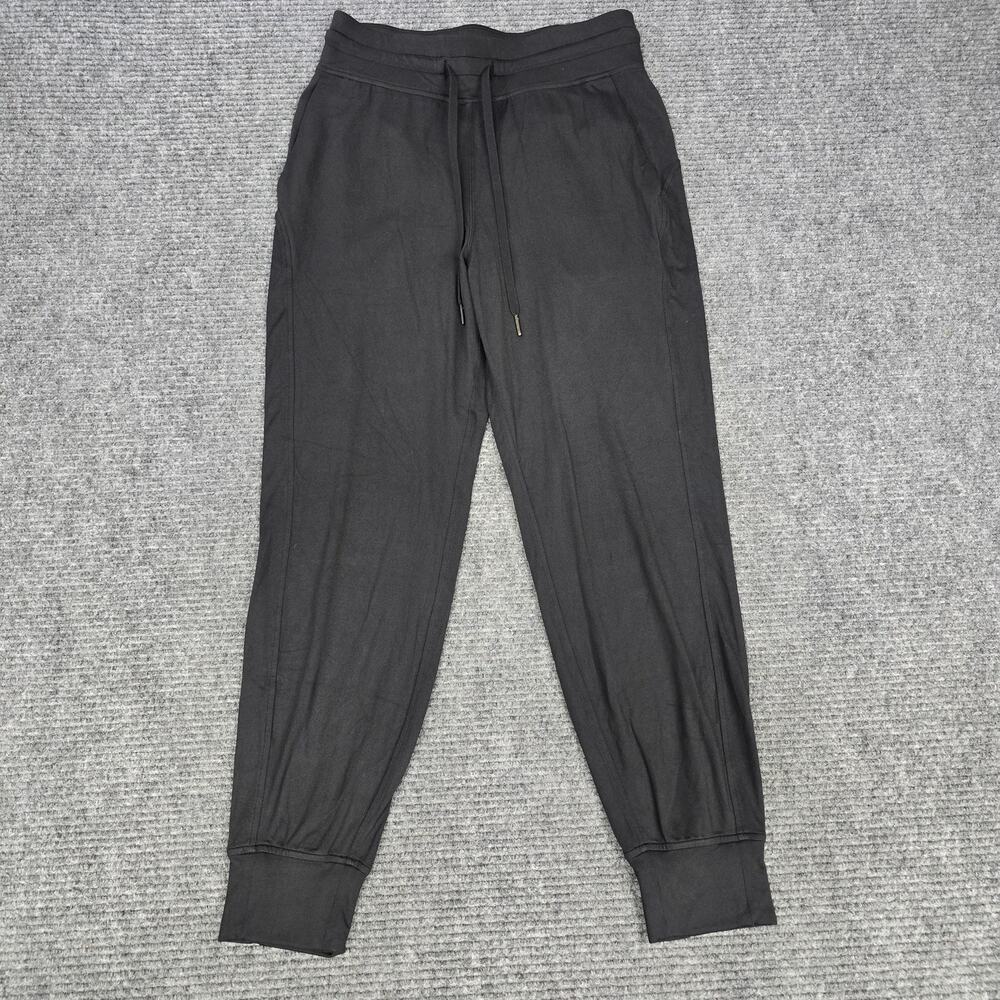Lululemon Ready to Rulu High-Rise Jogger Pants Black Size 8 Soft Lounge